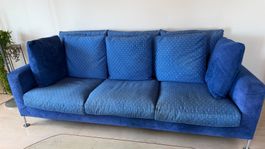 3er Sofa mit 11 Kissen, Made in Italia von: Antonio Citterio