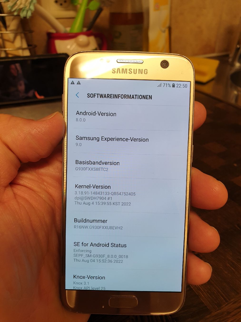 Samsung Telefoni cellulari / Smartphones: Samsung Galaxy S7 Gold 32GB – Difettoso da Ittigen venduto da Ziok187 4