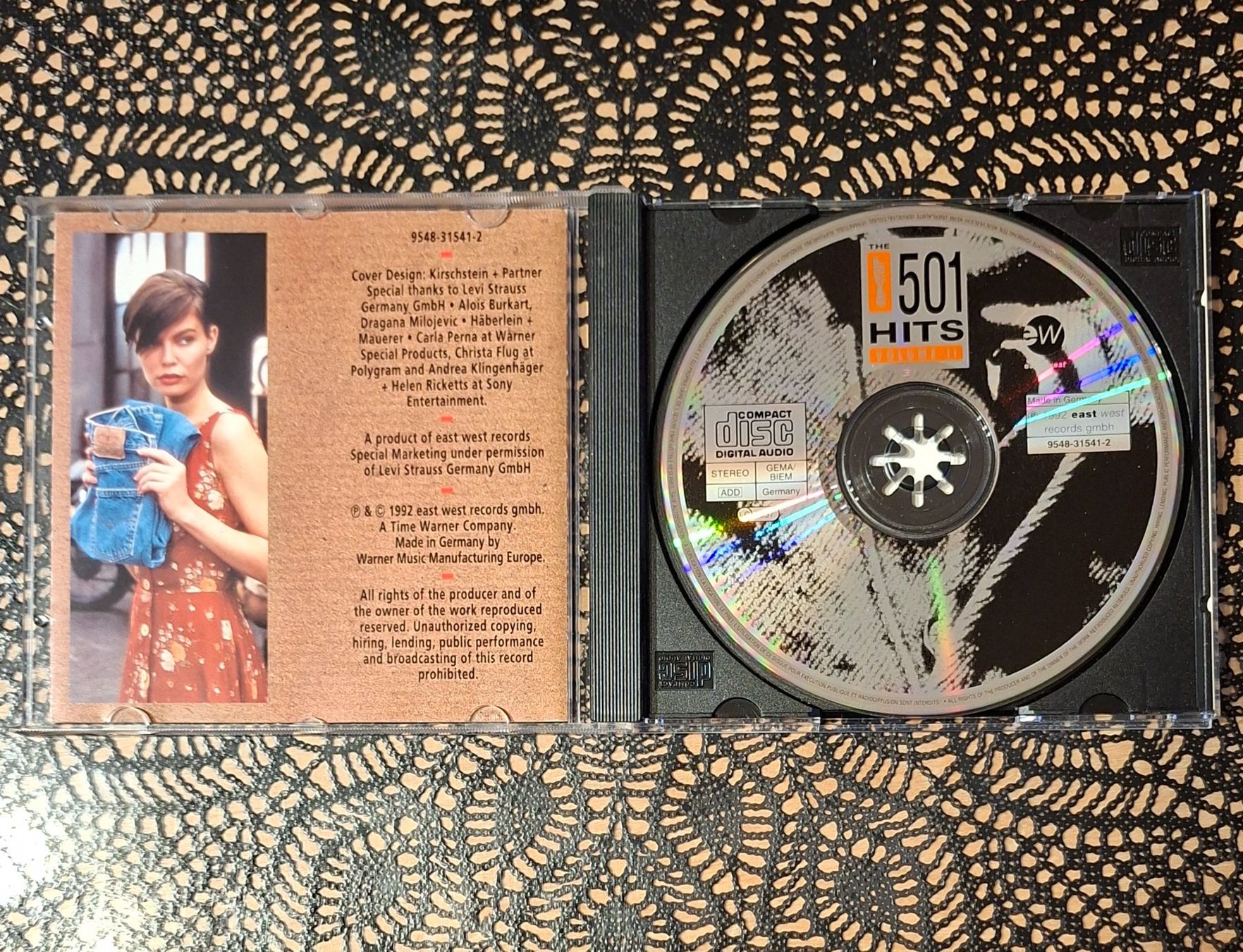 CD: Levi's 501 Hits Volume 2, Rock Hit Compilation Sampler 1992 – Usato da Amriswil venduto da Celini3 2
