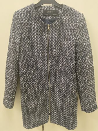 Zara Tweed Jacke Gr. S Herbst Winter Übergangsjacke
