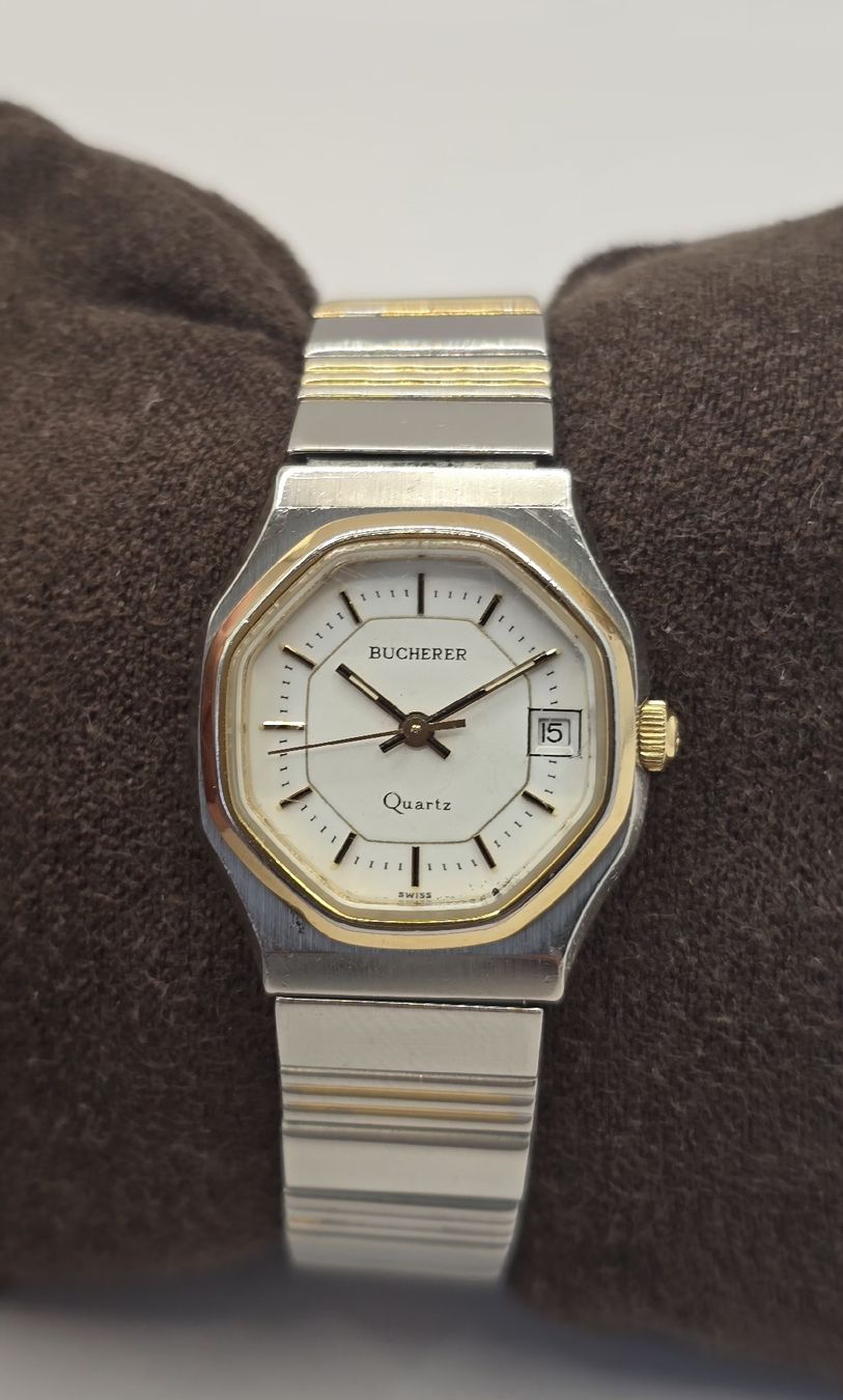 Bucherer Uhren: Bucherer Quartz Date Ladies 23,6mm – Defekt aus Minusio von AGSuhren 1