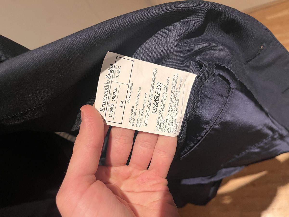 Zegna Vestes: Zegna Blazer – D'occasion à Genève par 3M_JR 4