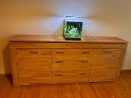 Sideboard Buche Massiv 3 Schubladen guter Zustand