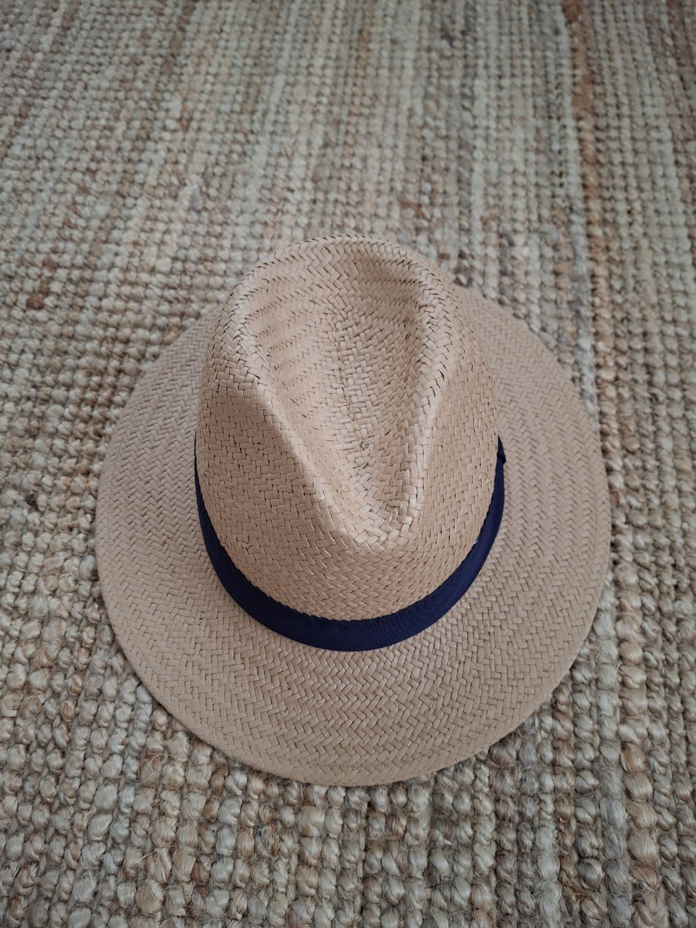 Copricapi, berretti & cappellini: Chapeau style panama brun Manor NEUF – Nuovo e nell'imballaggio originale da Lausanne venduto da Cognitia