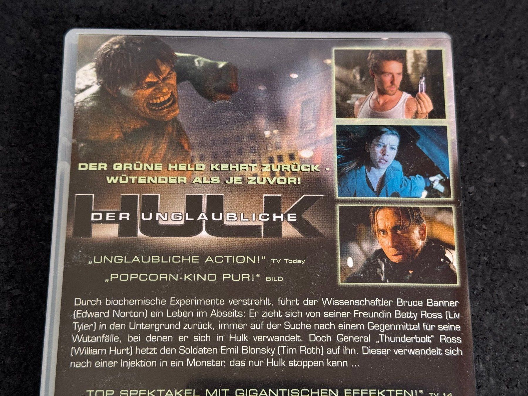 Tutti i DVDs: HULK "Der Unglaubliche" DVD DE/EN – Usato da Fribourg venduto da tschjoly 2