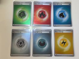 Pokemon Karten ⚡️6x Holo Energy ⭐️ Mega Evolution MEE