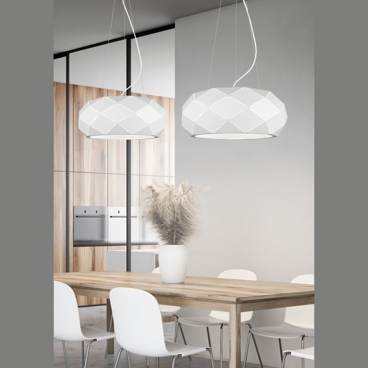 Lampadari & plafoniere: Pendelleuchte, Weiss, 50 cm Ø – Nuovo (secondo la descrizione) da Kreuzlingen venduto da Smart-Light 1