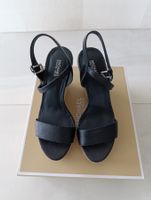 Michael Kors Sandalen, Keilabsatz, schwarz, Gr. 37, Neu