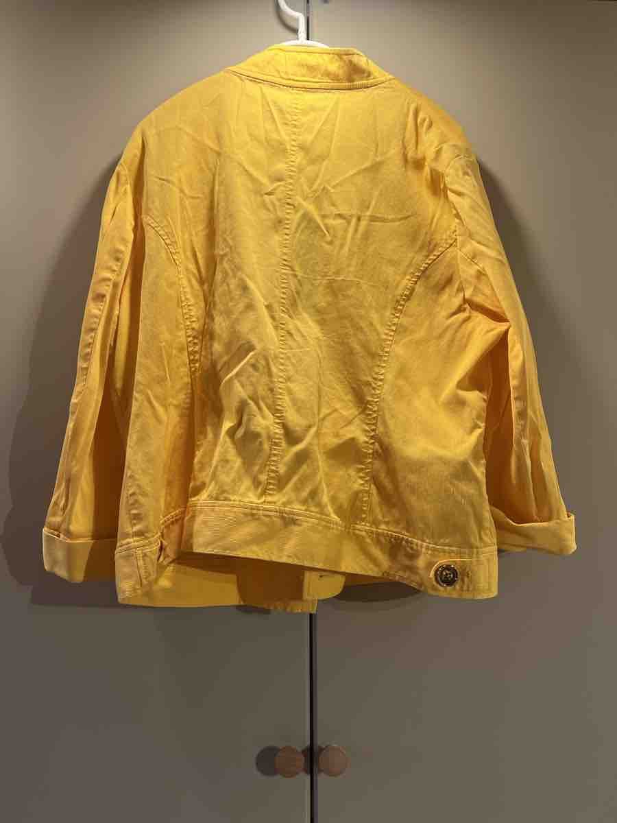 Jacken: Veste vintage jaune Taille unique – Gebraucht aus Les Marécottes von loreleih14 4