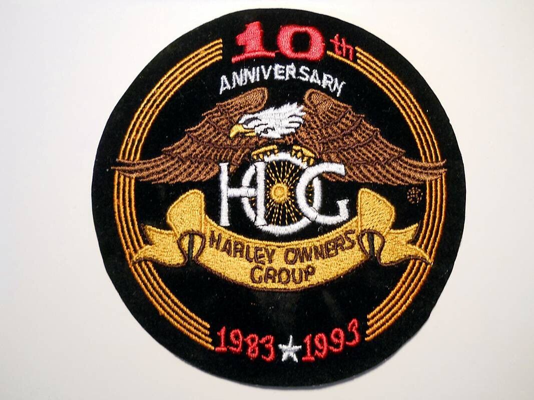 Patches: HARLEY DAVIDSON 5TH 10TH 15TH ANNIVERSARY LOT 3 HOG PATCH – Neu (gemäss Beschreibung) aus Lugano von YouWantUS 3