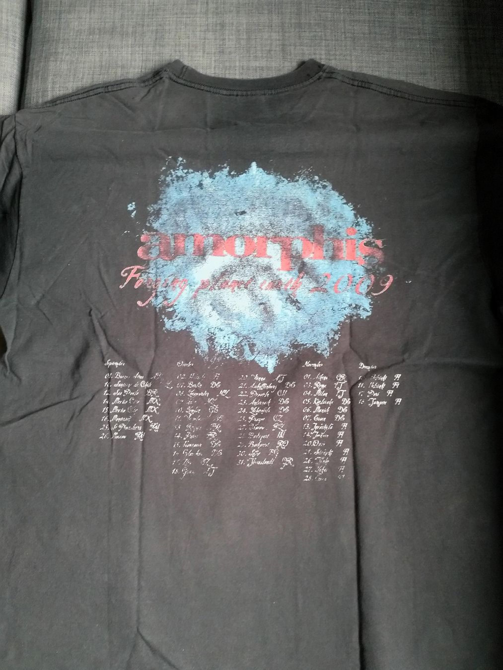 T-shirt: Amorphis Skyforger T-Shirt – Usato da Basel venduto da sim_qd8z 1