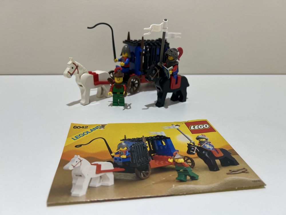 LEGOLAND Ritterwagen 6042 - Set von 1984 - Vintage Lego! (Gebraucht) in ...