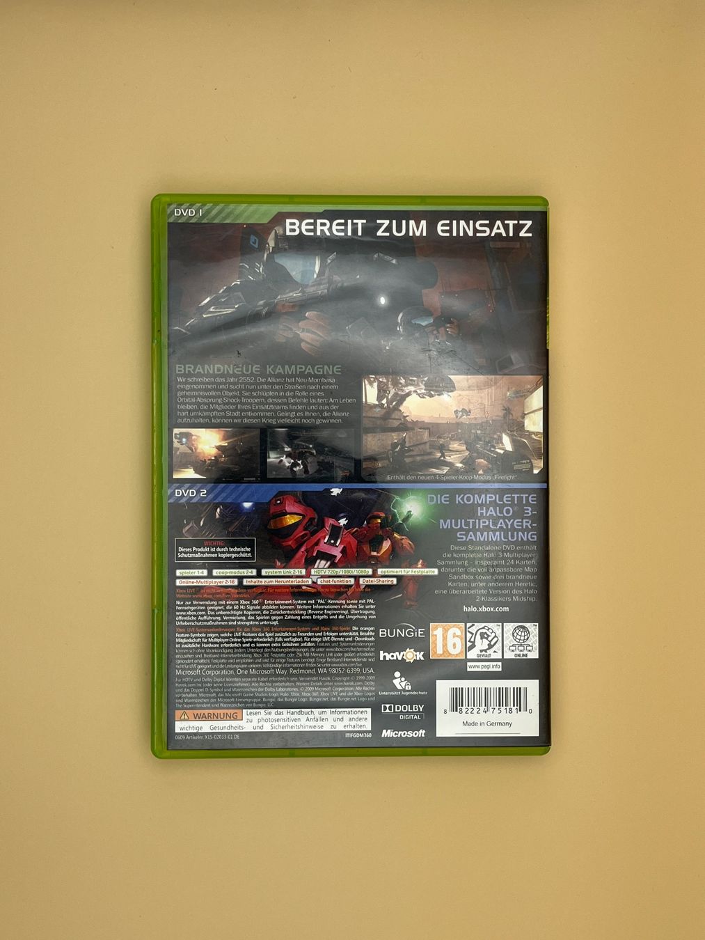 Microsoft Giochi: XBOX 360 / Halo 3 ODST – Usato da Kölliken venduto da sergesellsretro 1