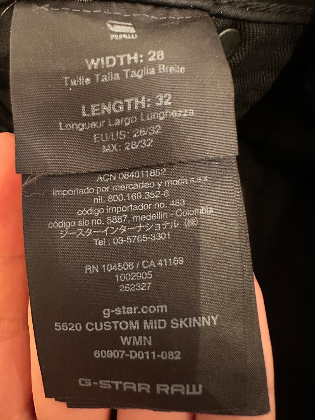 G-Star Jeans: G-Star Jeans mit Lederbeschichtung – Usato da Thalwil venduto da ViviFu 9