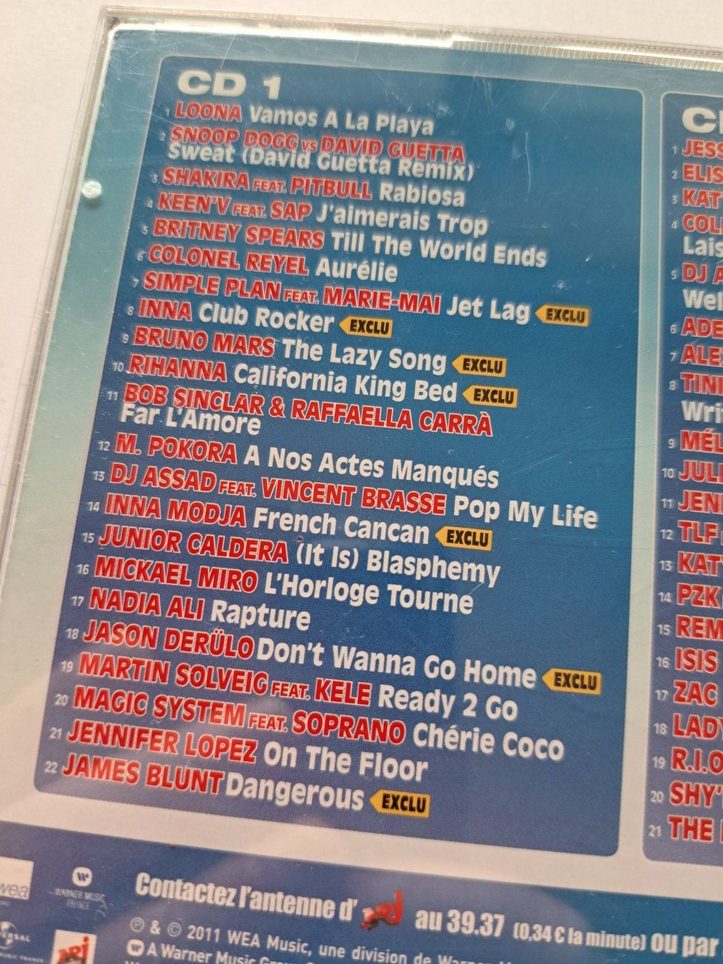 Cd NRJ Summer hits only 2011 (D'occasion) à Pully pour CHF 3 – avec ...