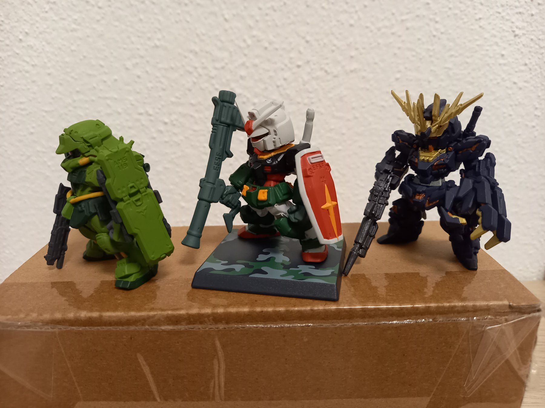Bandai Kit di modellismo & Modellini statici: Gundam Converge Mini Figures Strike, Destiny, Banshee, RX-78 – Usato da Caslano venduto da mecha_gundam 8