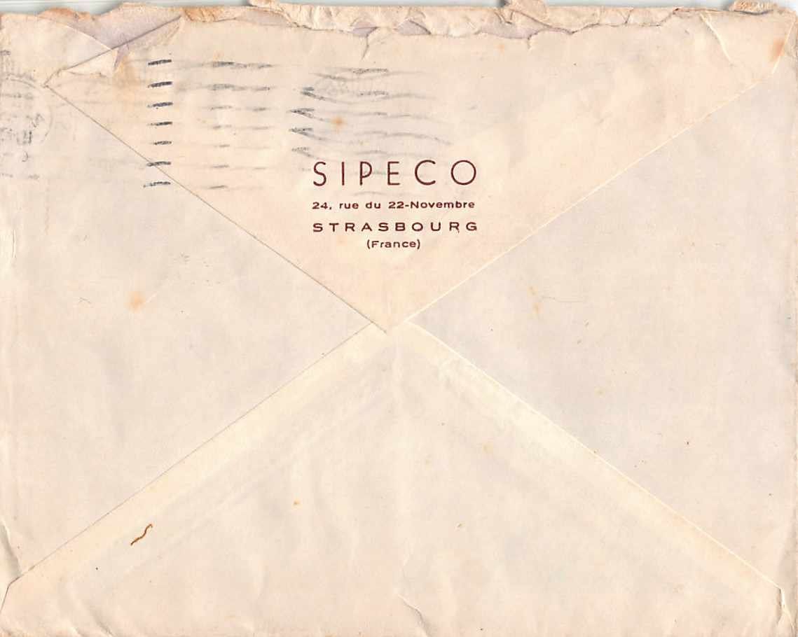 Tutti i francobolli: UHREN - Werbung 1948 mit Couvert und Brief – Usato da Lufingen venduto da philatelieshop 2