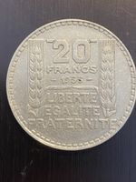France, 20 FF 1933 Argent 