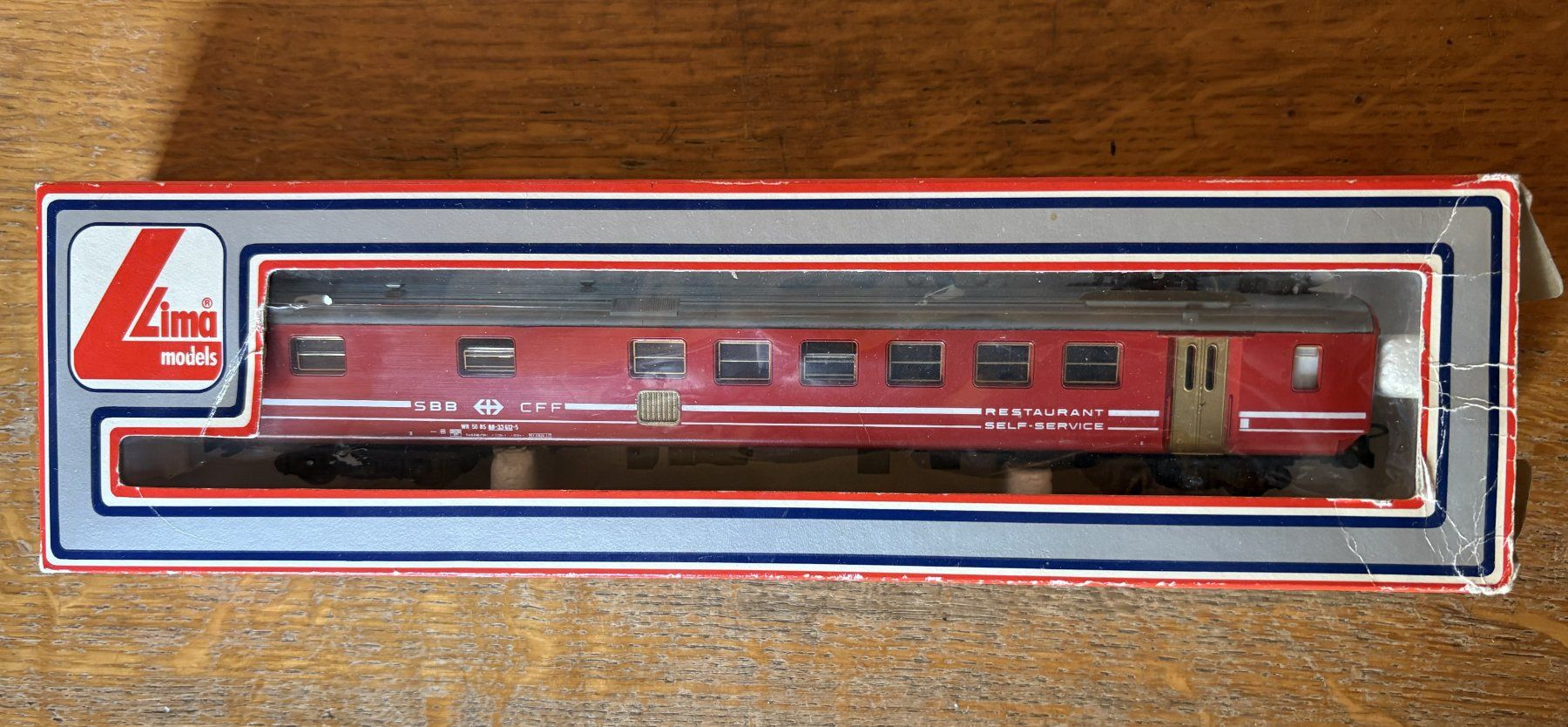 Lima Modelleisenbahnen: Lima H0 309245 SBB EWII Speisewagen – Gebraucht aus Volketswil von zwitsch33 4