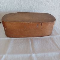 schöne alte Spanschachtel 32 cm breit