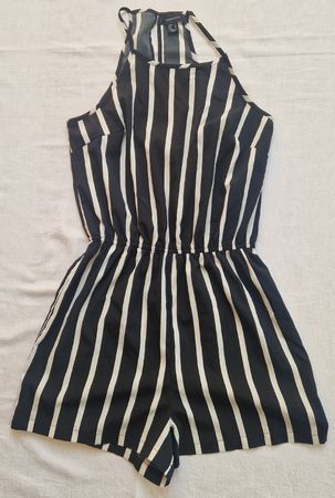 Schicker gestreifter Jumpsuit/Playsuit von Atmosphere, Gr.36