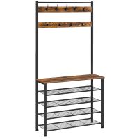 Garderobenständer Kleiderständer Garderobe mit Schuhablage