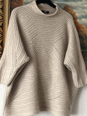 GOBI Ede Gereinigt Neuwertig Kaschmir Puli beige,GrL(F)K2