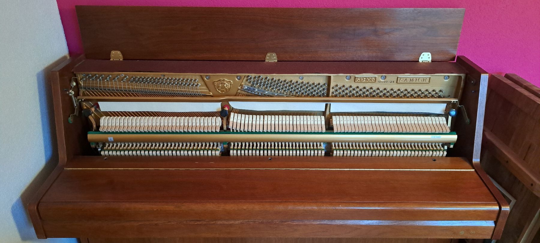 Musikinstrumente: Piano, Klavier Samick – Gebraucht aus Vicques von Tobias882 3
