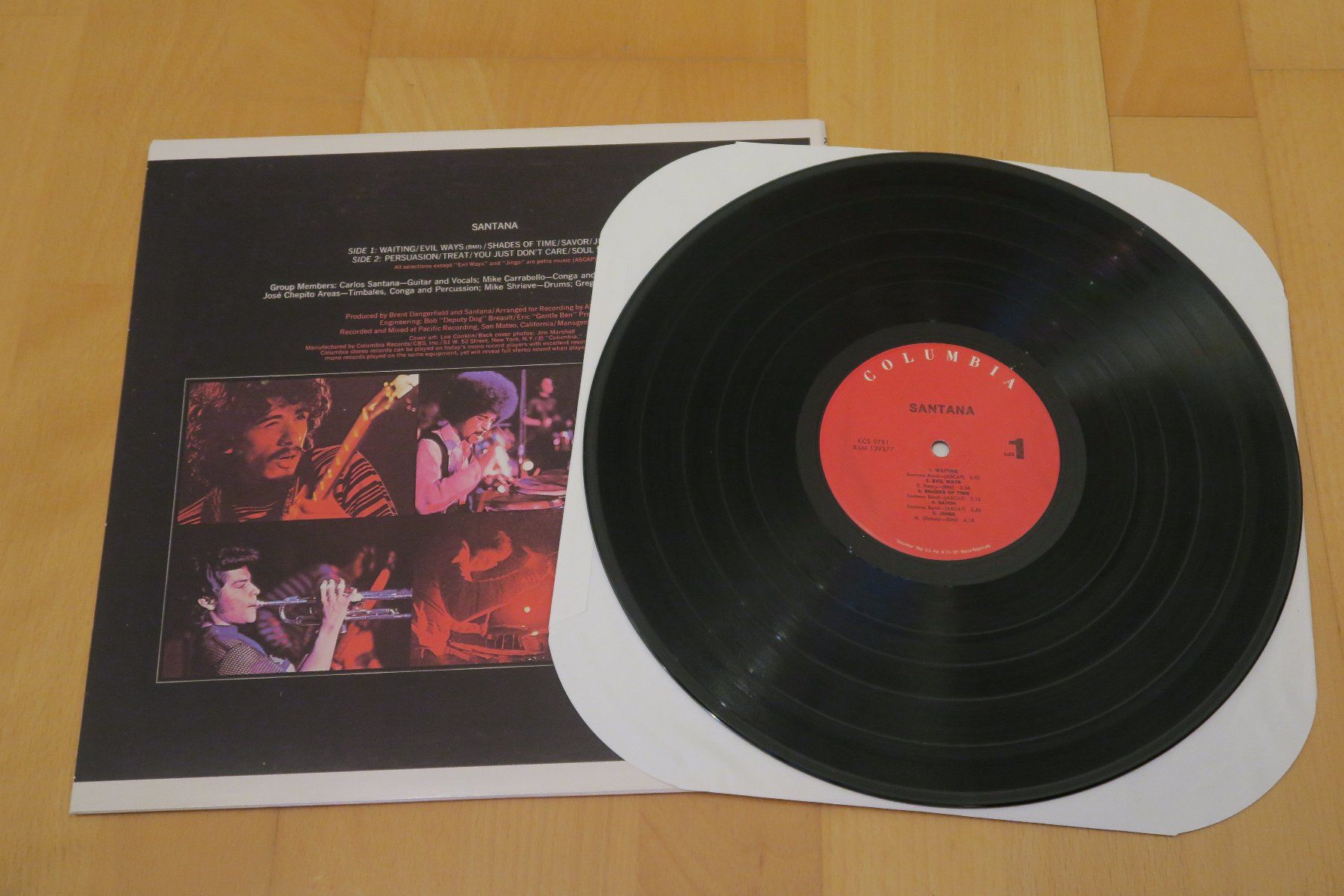 Schallplatten: Santana – Santana – Gebraucht aus Thun von Karibu70 2