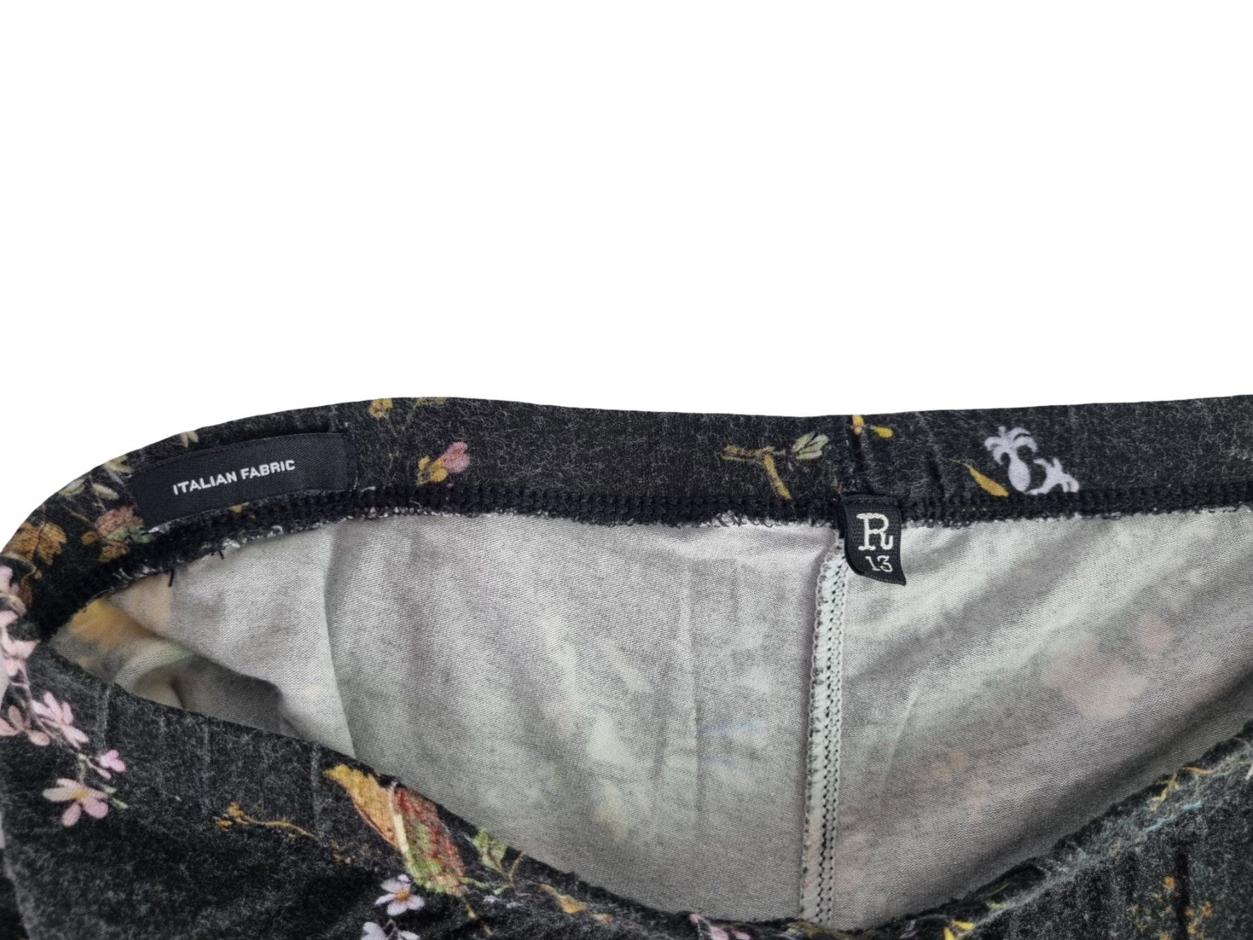 Leggings: Leggins mit buntem, klassischem Blumenmuster – Gebraucht aus Wangen b. Olten von Restwert_Wangen 1