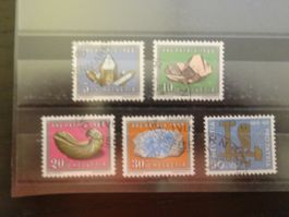 Schweiz PP Satz 1960 ET gestempelt