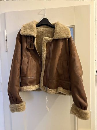 LE:APT Wool Blend Shearling Jacket ? NEU mit Etikett