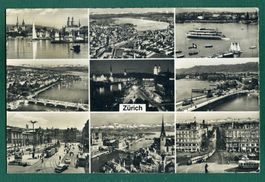 Zürich, 9 Ansichten, 1959, gelaufen