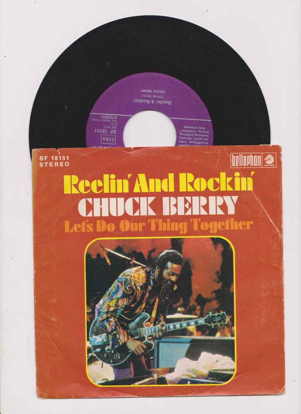 Dischi in vinile: Vinyle Chuck Berry Reelin' And Rockin – Usato da Bex venduto da Canouille