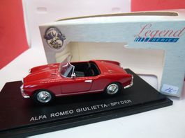 Alfa Romeo Giulietta Spider - von Legends Series - OVP