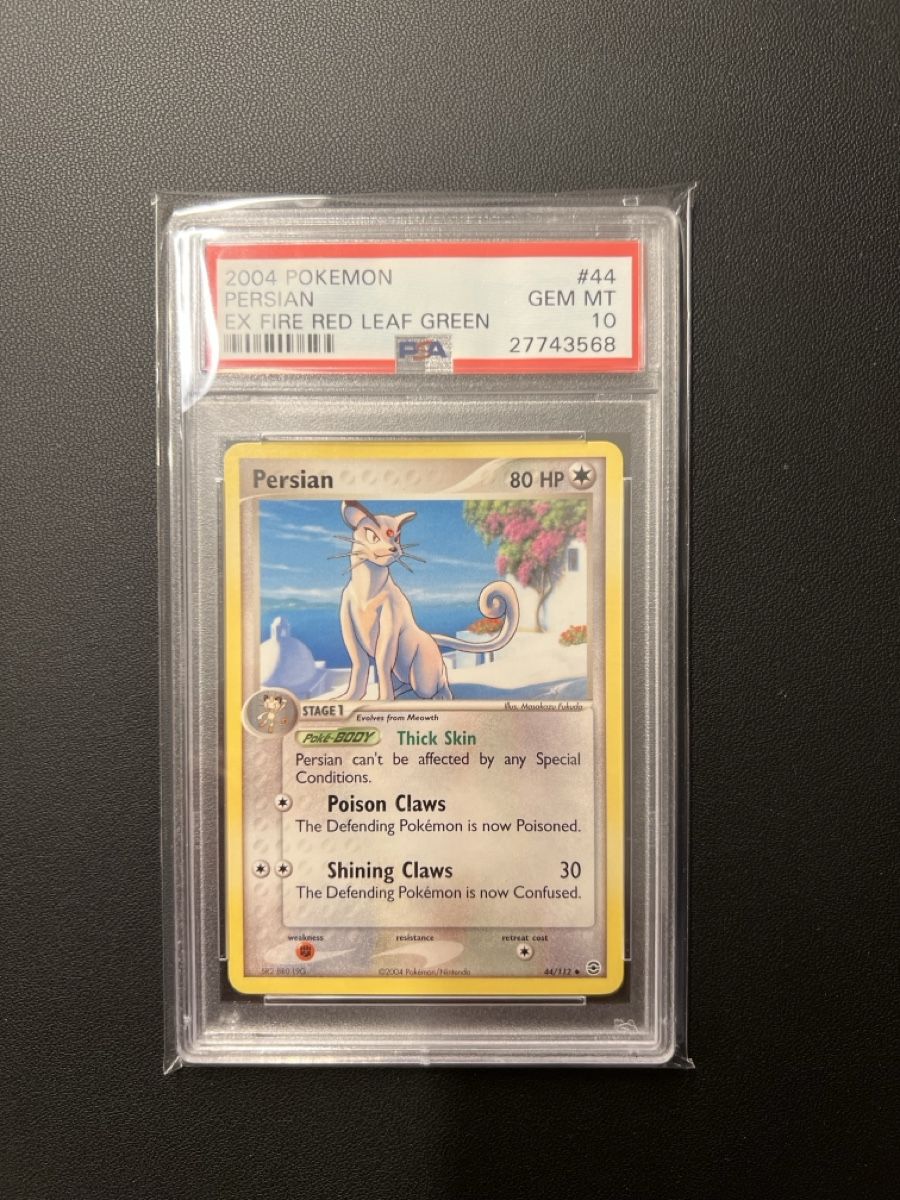 Pokémon Sammelbilder & Trading cards: Persian 2004 EX Fire Red Leaf Green PSA 10 pop 7 – Neu (gemäss Beschreibung) aus Stans von RemoZimmermann