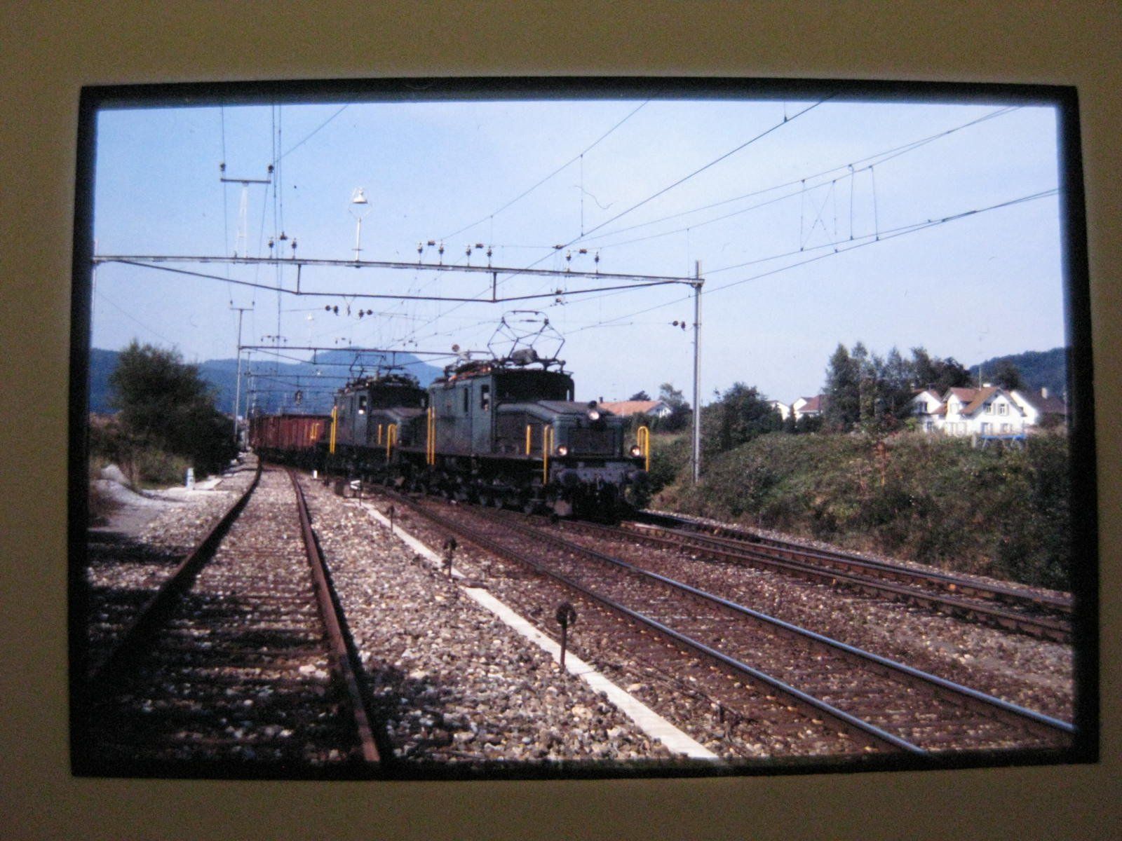 Poster & Bilder: Dia: Ostschweiz mit SBB Krokodilen, ca 1978, Schweizerische – Neu (gemäss Beschreibung) aus Malters von Marosko