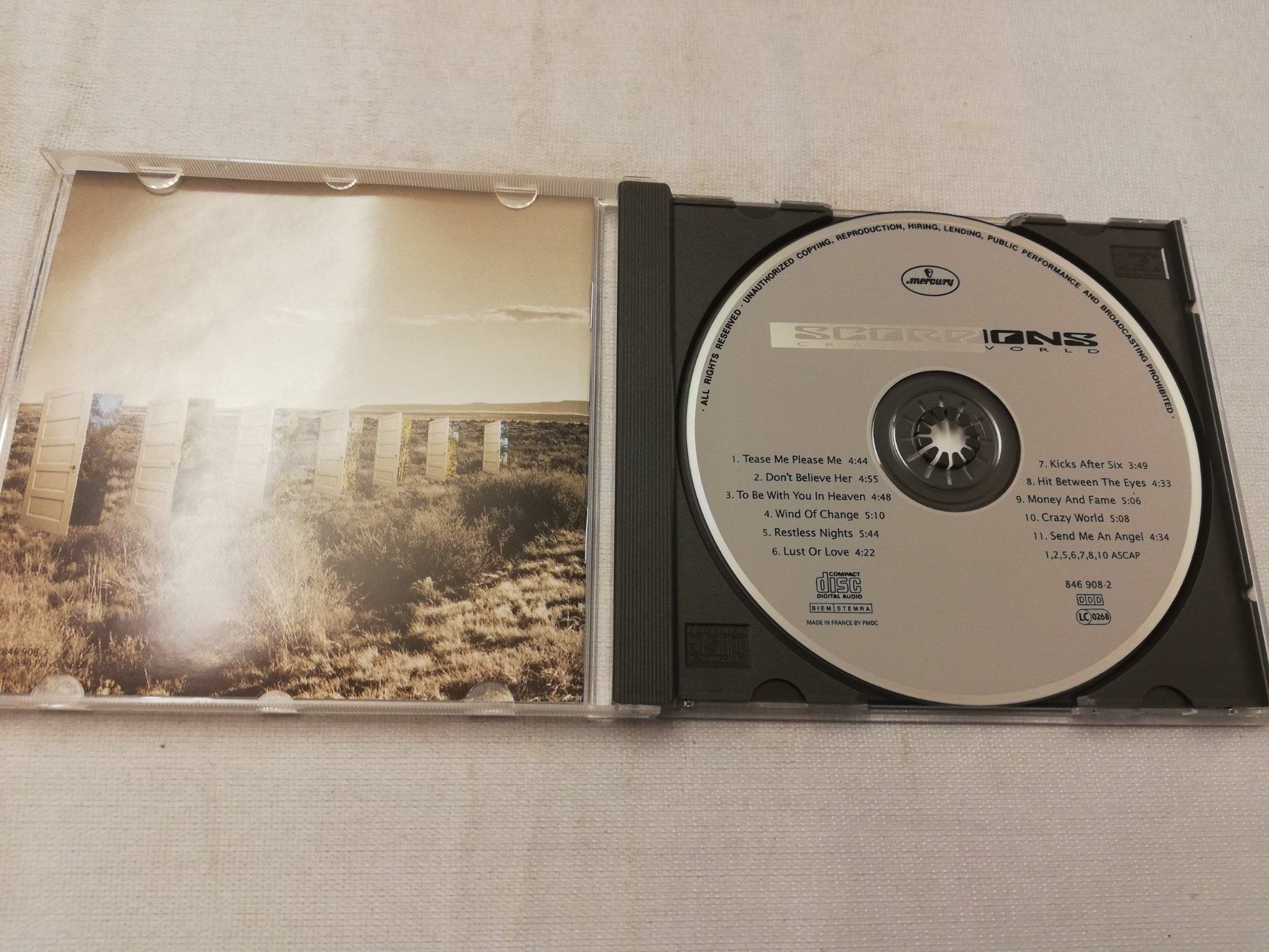 CDs: SCORPIONS - CRAZY WORLD – Gebraucht aus Bern von Vinylsound.ch 2