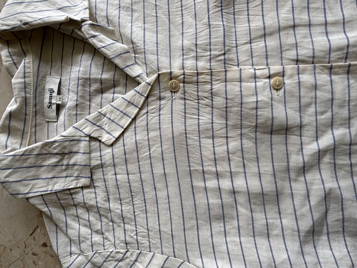 Camicette: Samuji Bluse Gr. 38, Sommerbluse aus Leinen und Seide. – Nuovo (secondo la descrizione) da Zürich venduto da marykari37 2