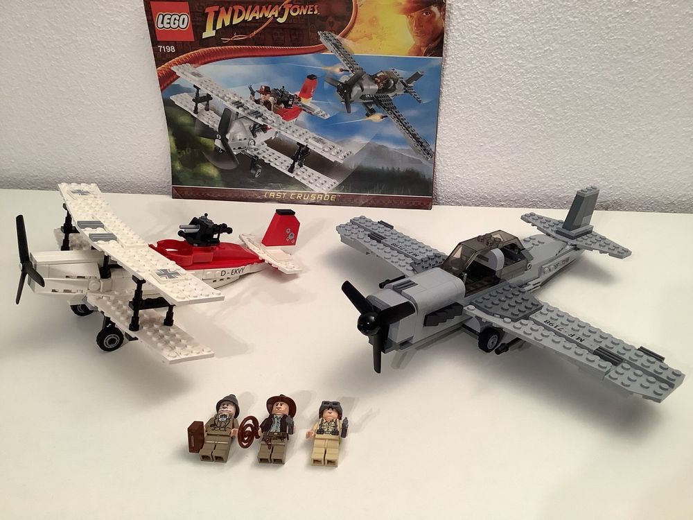 Lego Indiana Jones Fighter Plane Attack 7198 !RAR! | Acheter sur