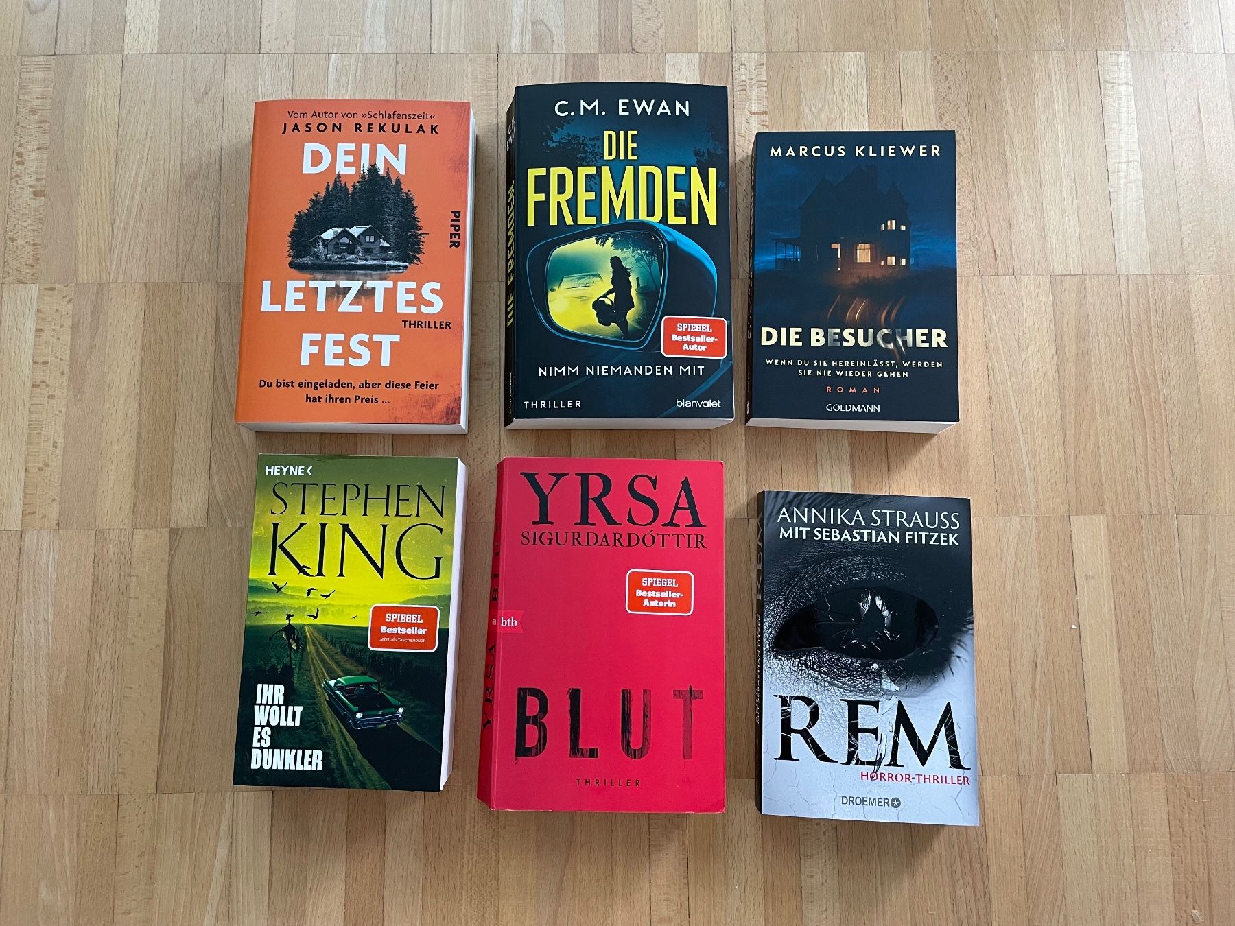 Libri: Spannendes Thriller & Horrorbücherset – Usato da Frauenfeld venduto da dan_ygp2
