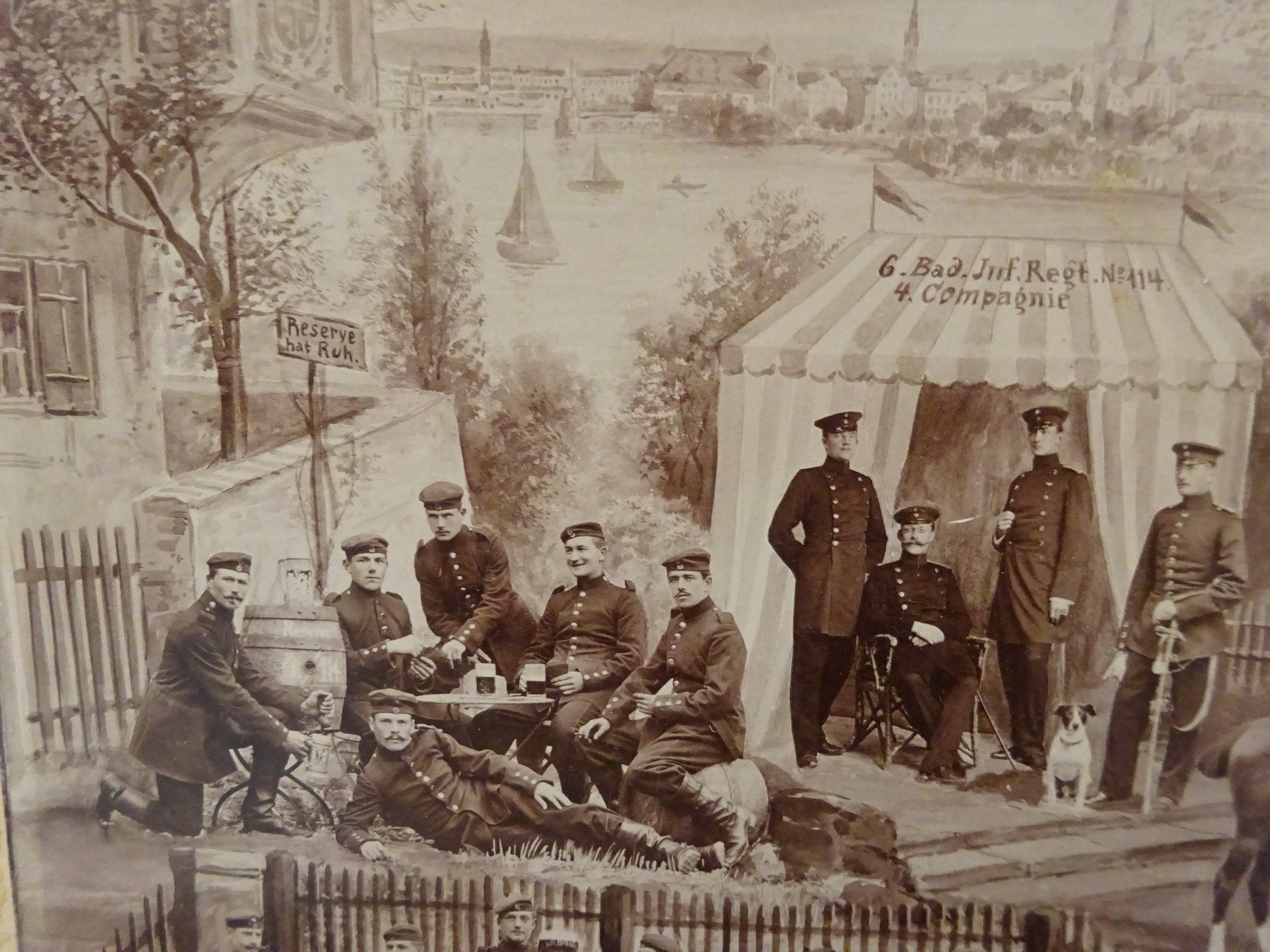 Foto & Immagini: Badisches Infanterie-Regiment 114 – Usato da Esslingen venduto da eintagammeer 5