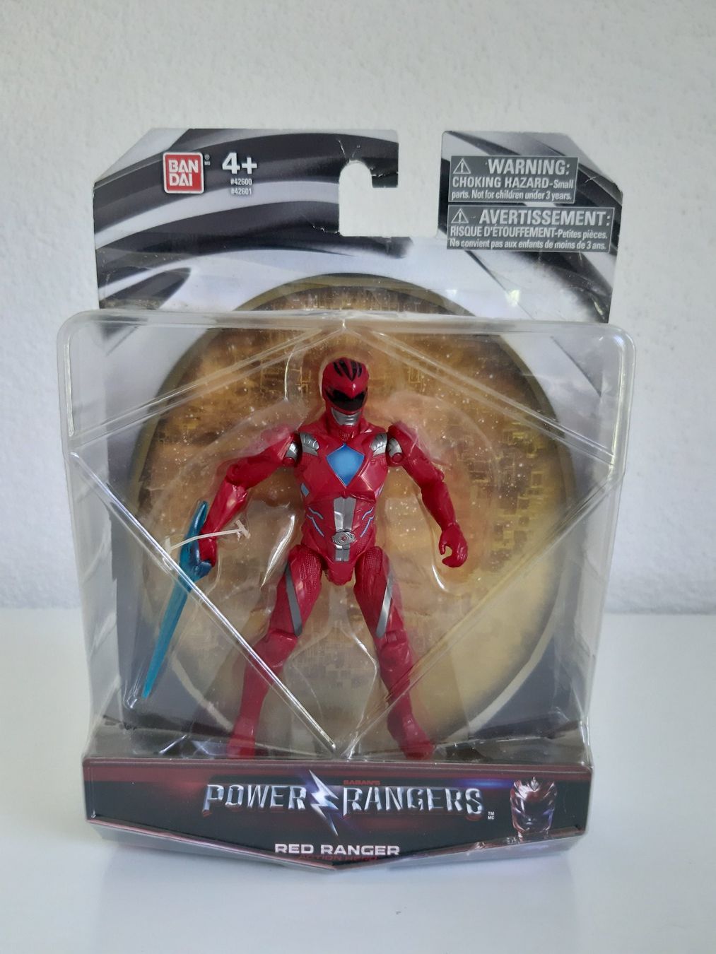 Power Rangers Red Ranger Action Figure 2016 Bandai (Neu und ...