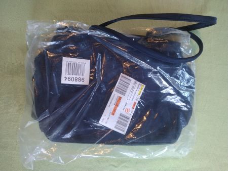 Dunkelblaue Handtasche, neu, nie gebraucht, Top Zustand