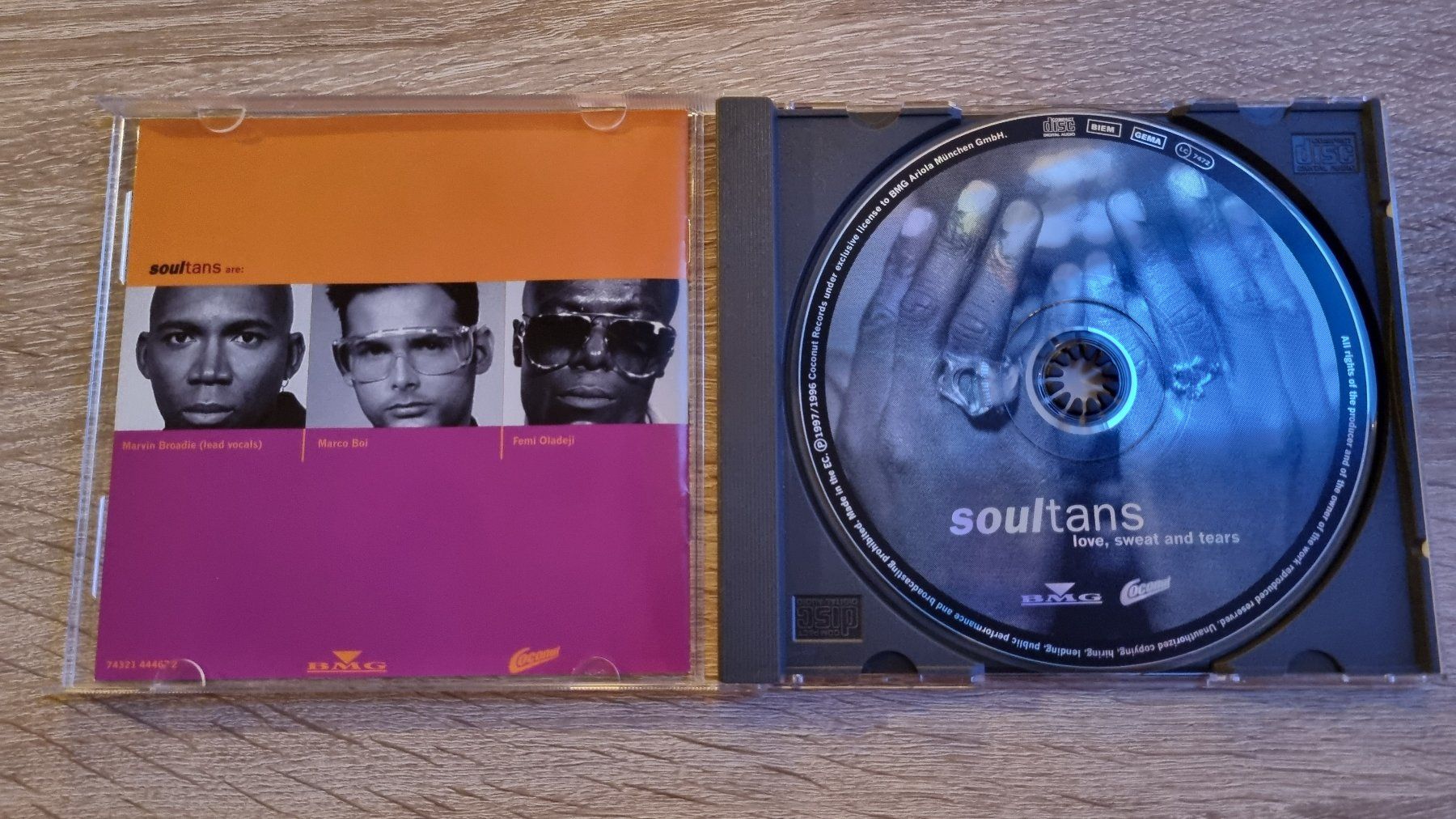 CD: Soultans - Love, Sweat & Tears – Usato da Hagenbuch ZH venduto da lecterr55 1