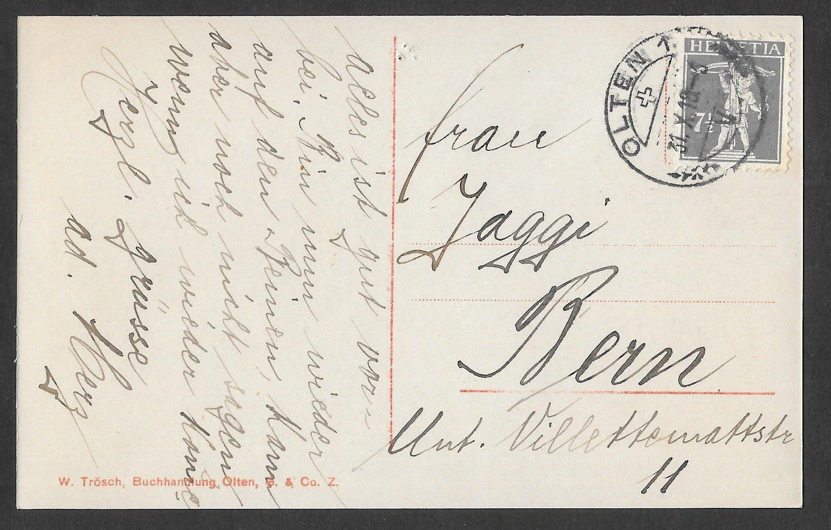 Cartes postales: Olten Gesamtansicht – D'occasion à Olten par clotaldi 1