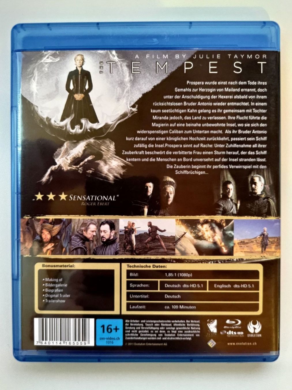 Tutti i DVDs: The Tempest – Usato da Liestal venduto da Kratzilla 2