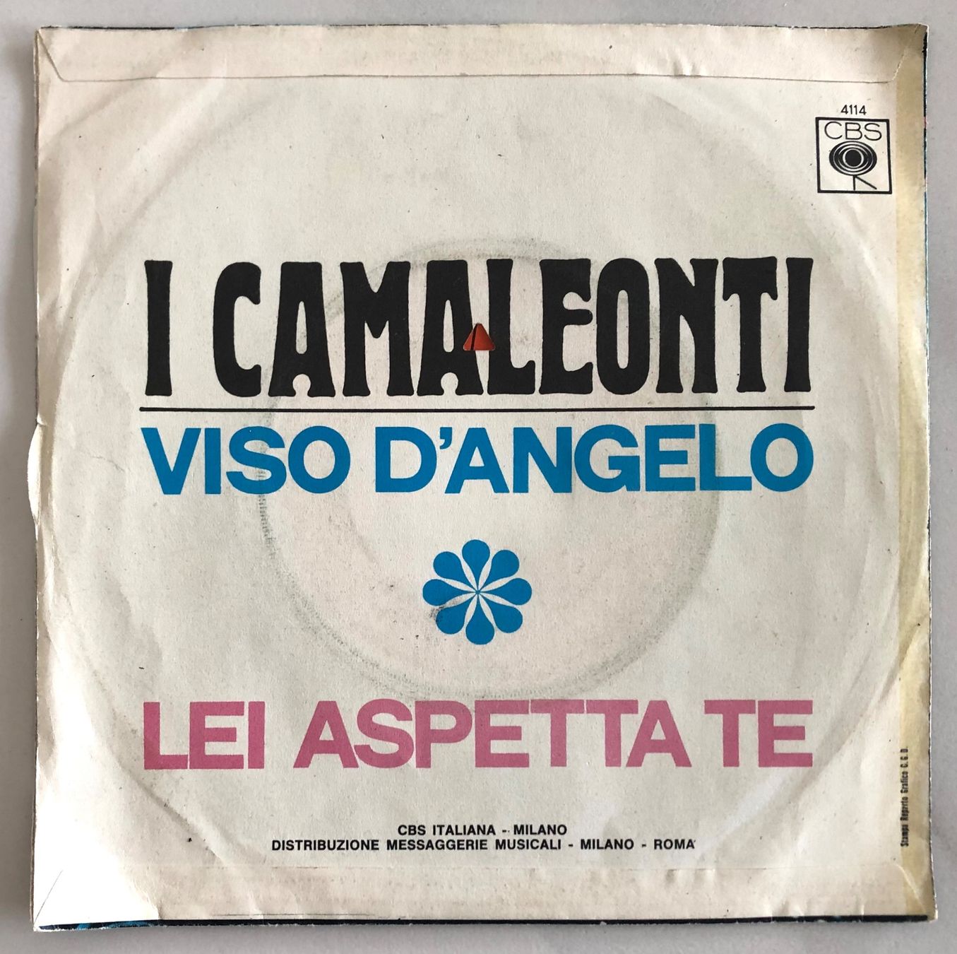 Vinyles: I CAMALEONTI - VISO D'ANGELO – D'occasion à Poliez-Pittet par Newtown-Records 1