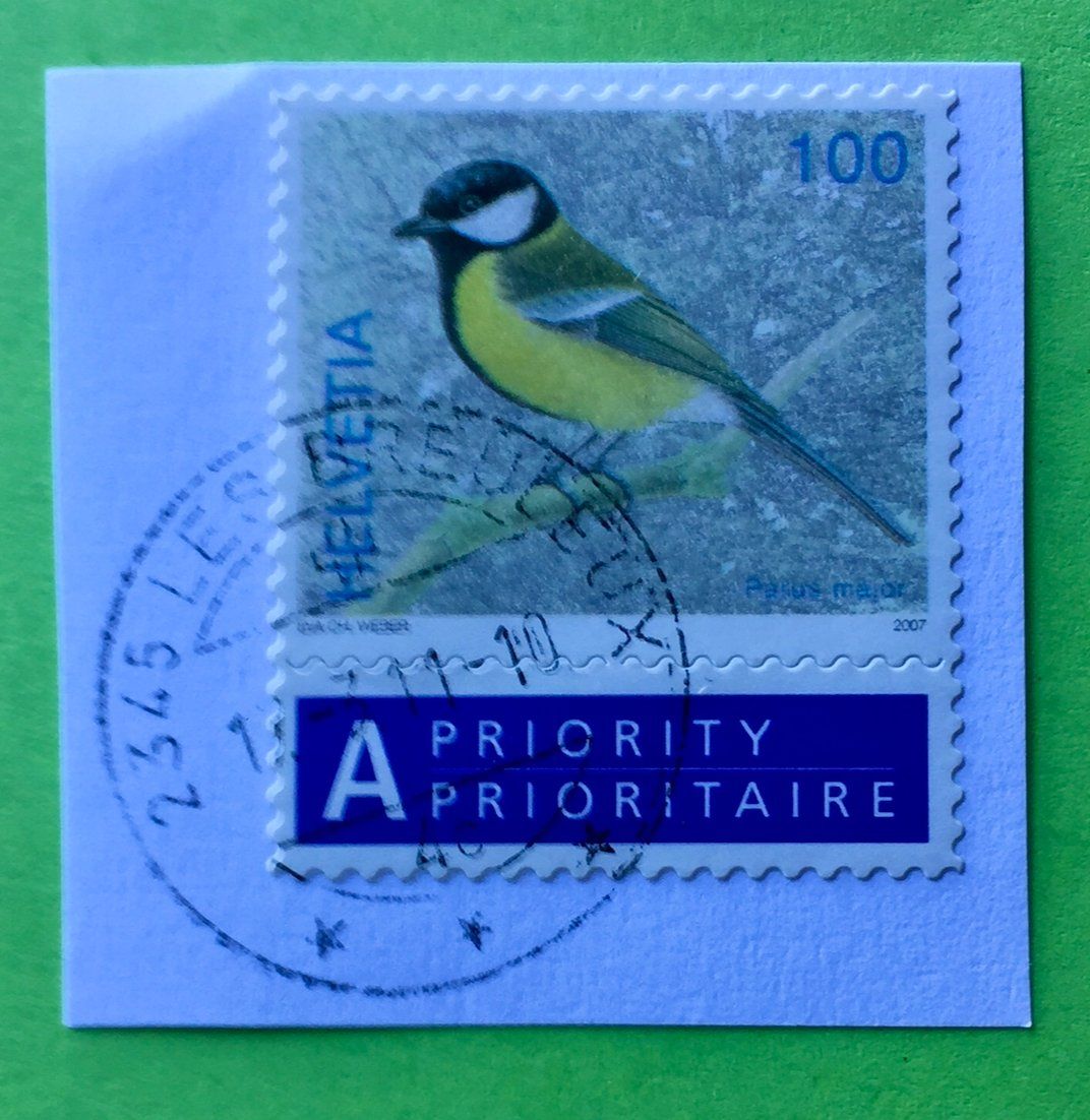 Tutti i francobolli: Nr.1237 Dauermarken 2007 mit Stempelt Kohlmeise    – Usato da Aarau venduto da Billa007