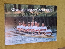 Olympiasieger 1988 - handsignierte Autogrammkarte